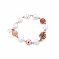 Bracciale Lelune Donna LELUNE GLAMOUR in Argento Perla LGBR545 - LGBR545